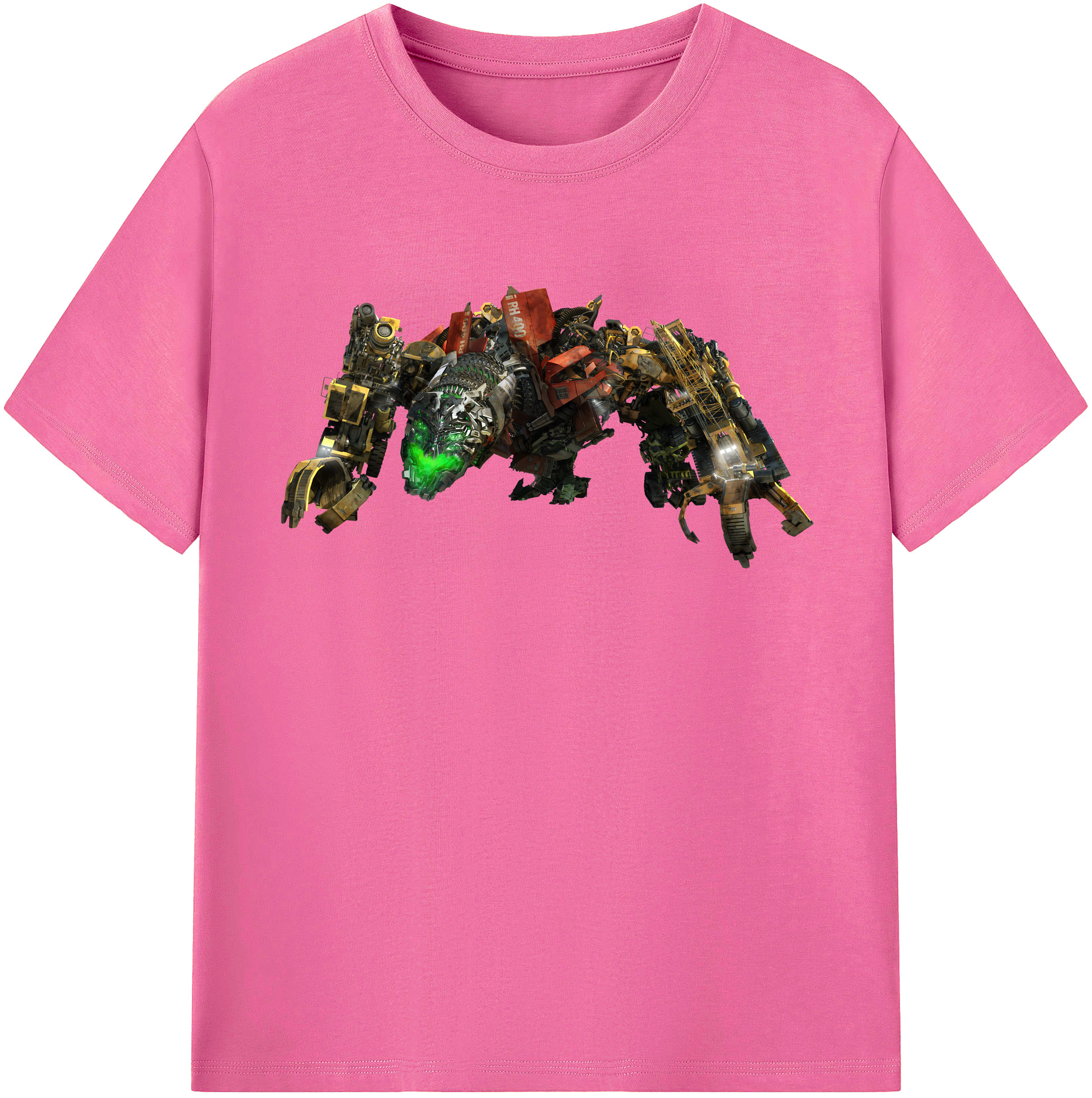 （画像用） Transformers トランスフォーマー レディースカジュアルプリントTシャツ（綿100％）